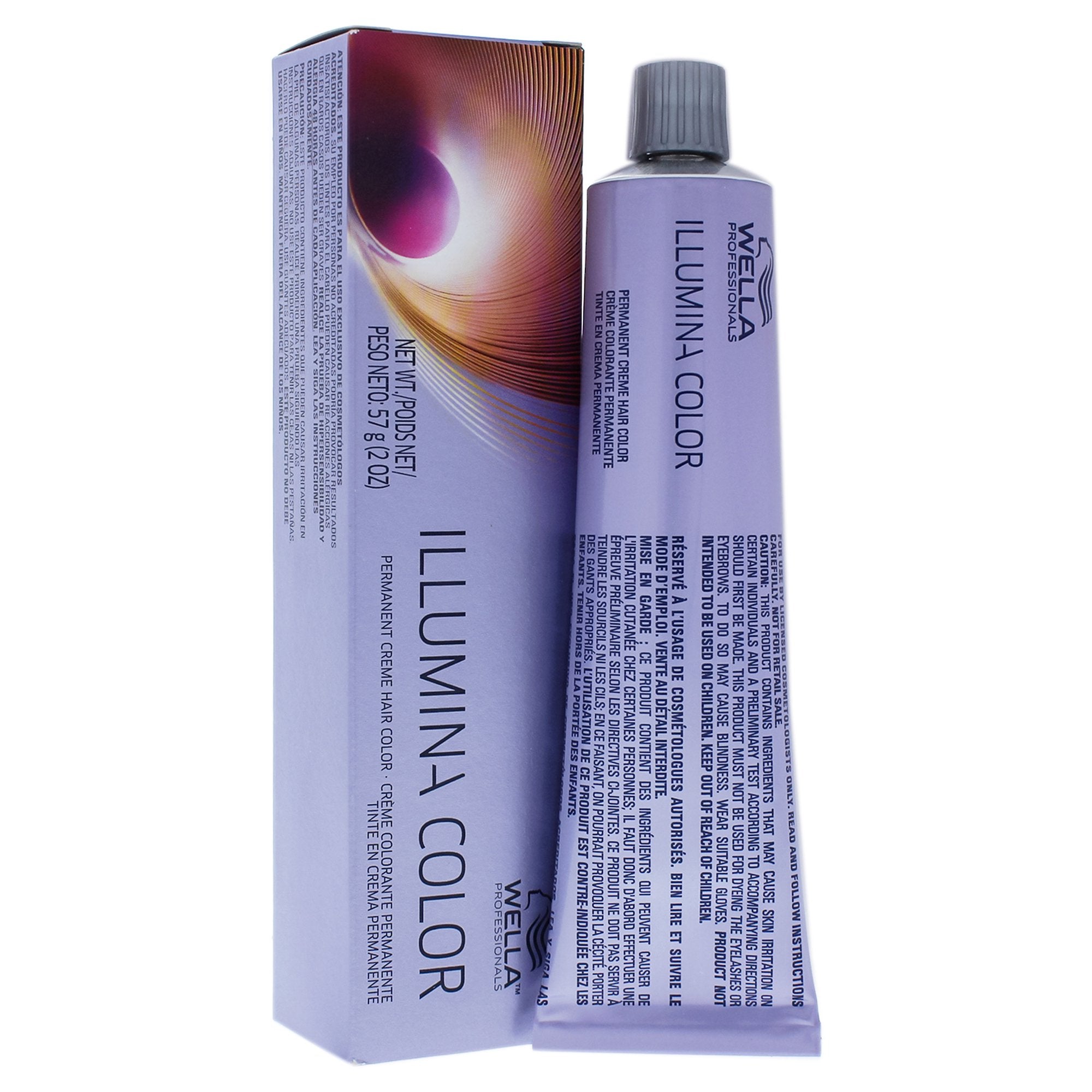 Wella Professionals, Illumina Color, Vopsea permanentă de păr, 8/13 Light Blonde Golden Ash, 60 ml